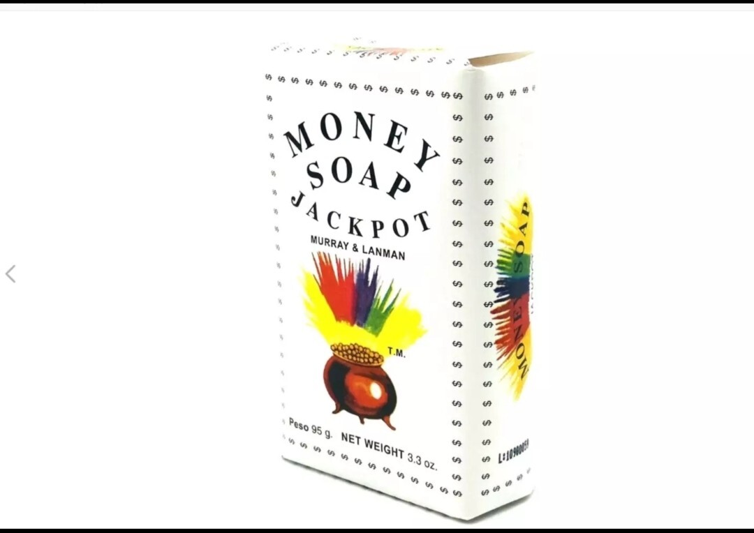 MONEY SOAP 3.3oz Jackpot Good Luck – Jabon del Dinero Buena Suerte – Qty 2 Bars