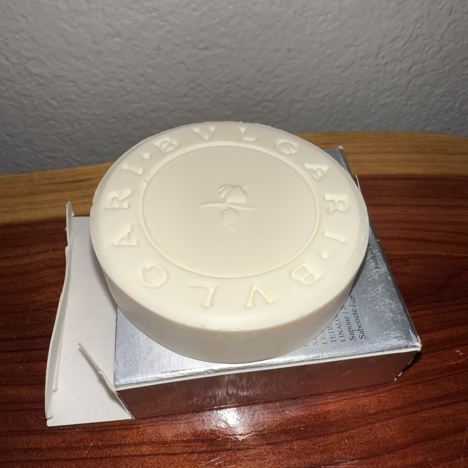 Bvlgari Eau Parfumee Au The Blanc Savon Soap Bar 2.6 OZ NEW