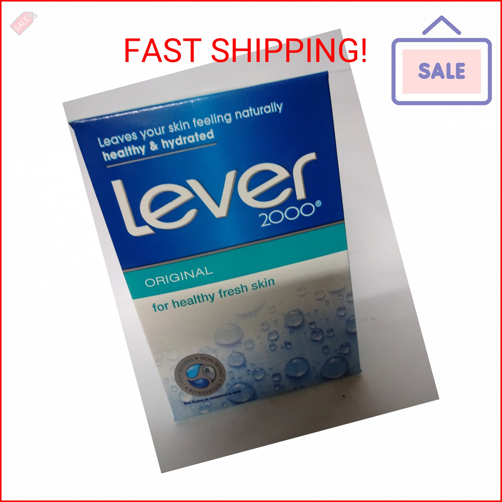 LEVER 2000 BAR Soap, Original, 4 Oz