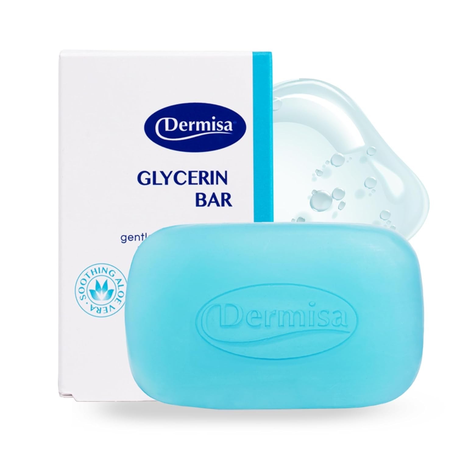 Aloe Vera Infused Glycerin Soap Bar – Deep Hydration & Moisture Lock, 3 Oz