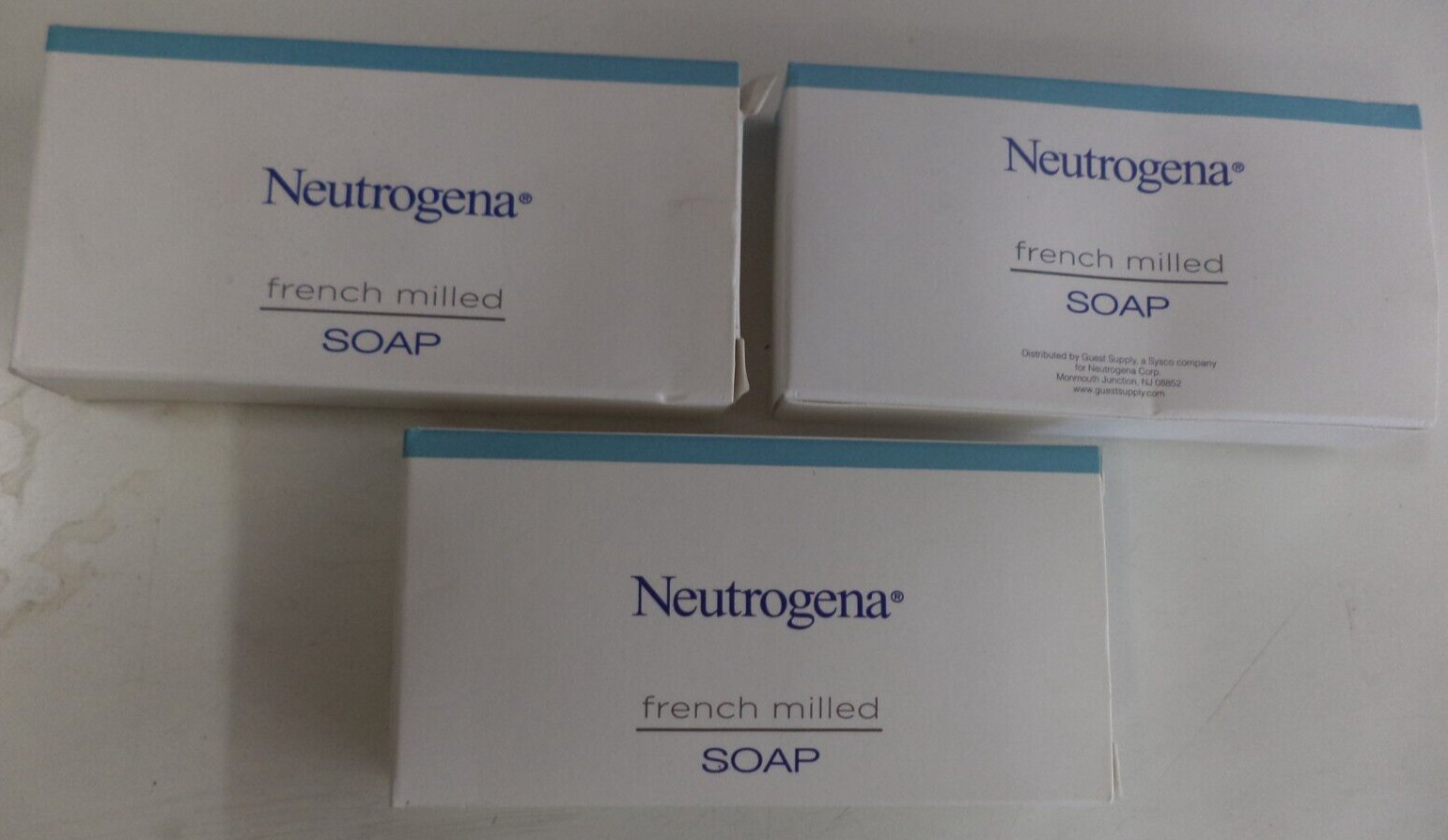 3X NEW Neutrogena French Milled Soap Bar Travel Size 1oz
