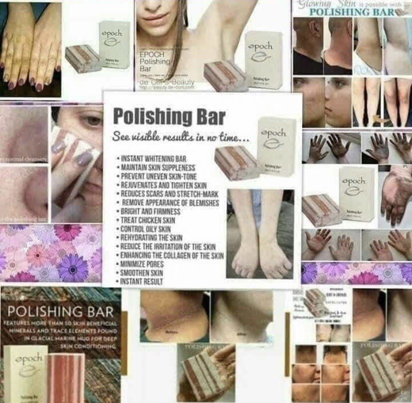 New NuSkin Epoch Polishing Bar Soap 3.4 oz