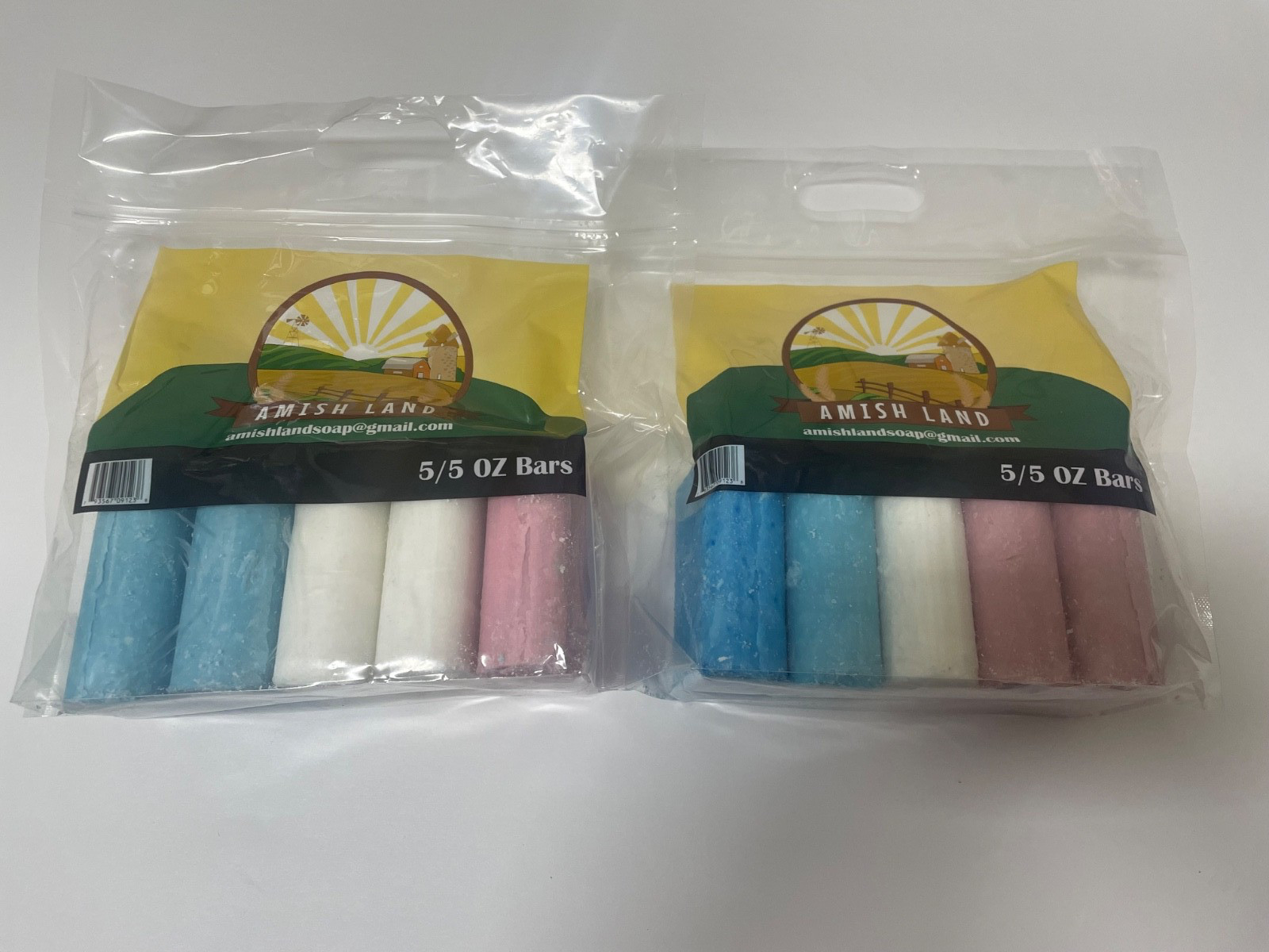 10 Count – Amish Bar Soap 5 oz Each Large Fresh Fragrance Body Bath Soap US Made