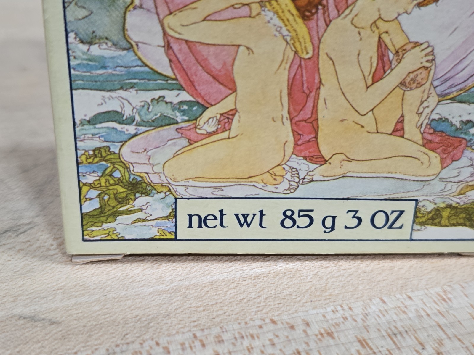Lot 1978 1988 Crabtree & Evelyn London SEA SHELL SOAP JOJOBA OIL 100g 1.9 3.5 oz