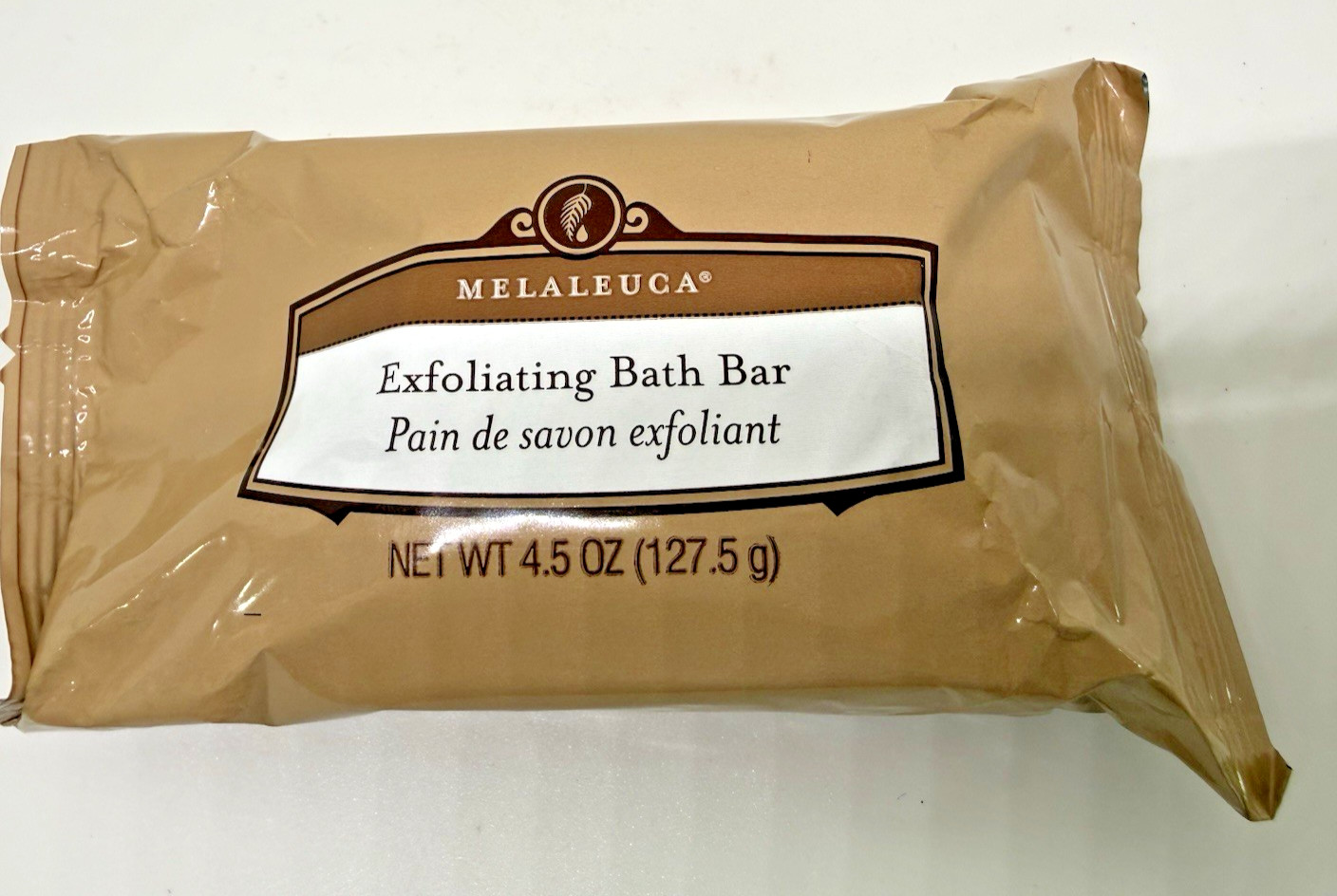Melaleuca Exfoliating Bar Soap 4.5oz 127g Gentle Exfoliant Body Cleanser $11each