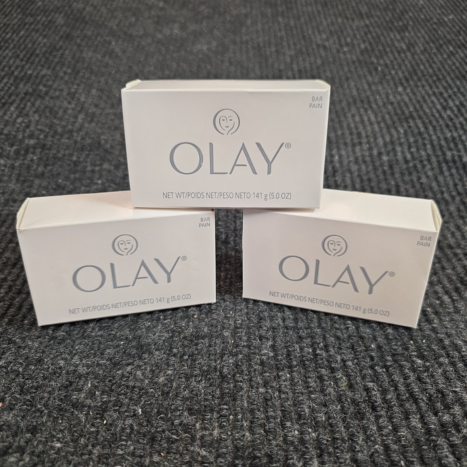 Olay Bar Soap Lot Of 3 EXTRA LARGE 5 0Z. BARS Classic White Cleansing Bars