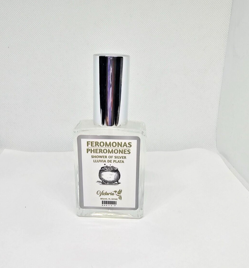 PERFUME LLUVIA DE PLATA / SILVER RAIN ATRAE ABUNDANCIA FORTUNA DINERO SUERTE 1PC