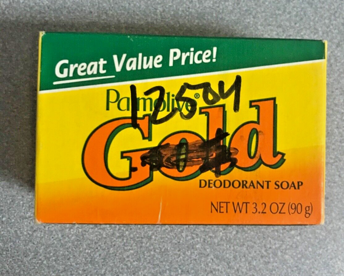 Palmolive Gold Deodorant Soap 3.2 oz NOS new sealed discontinued made USA