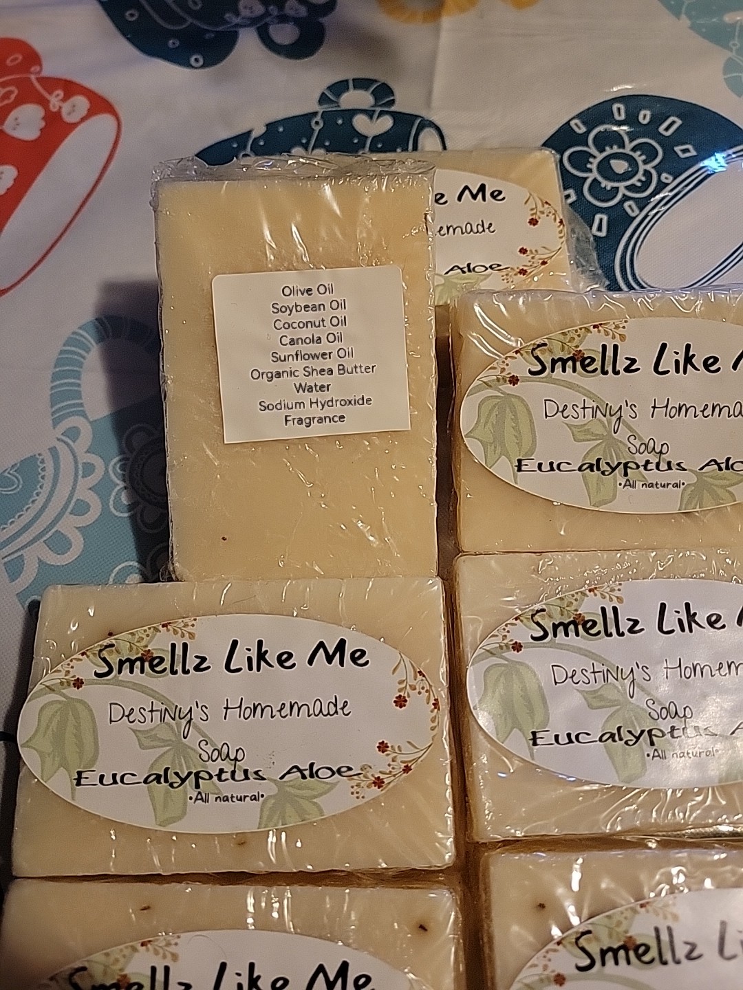 Homemade Soap Eucalyptus Aloe