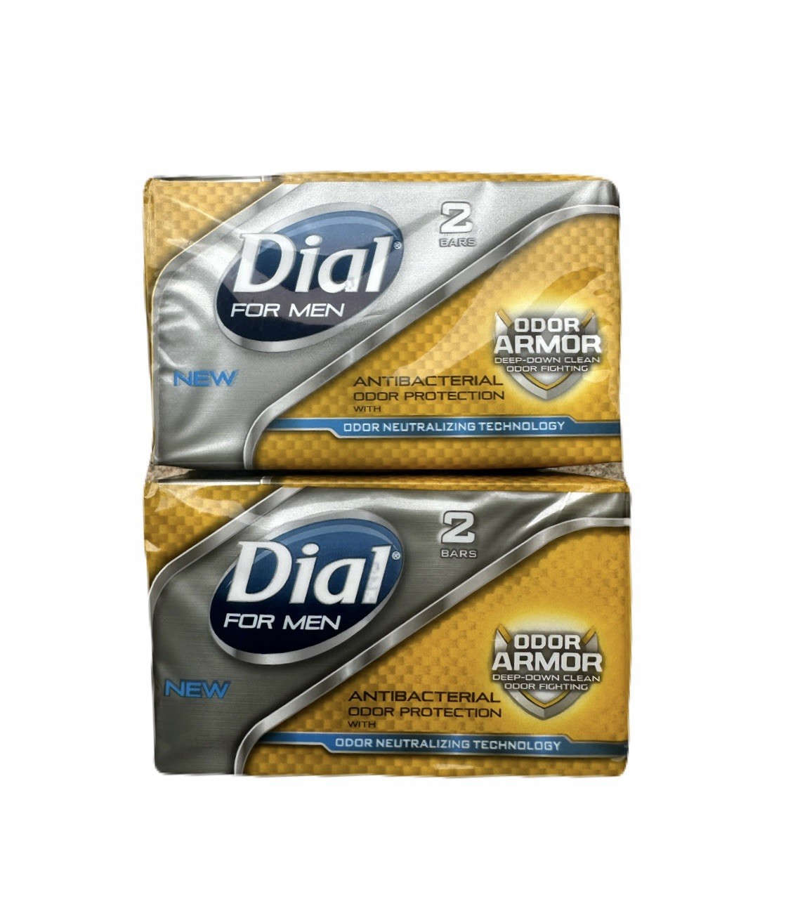 4 Bars Dial Men Odor Armor Soap 2.25 oz Sealed Discontinued