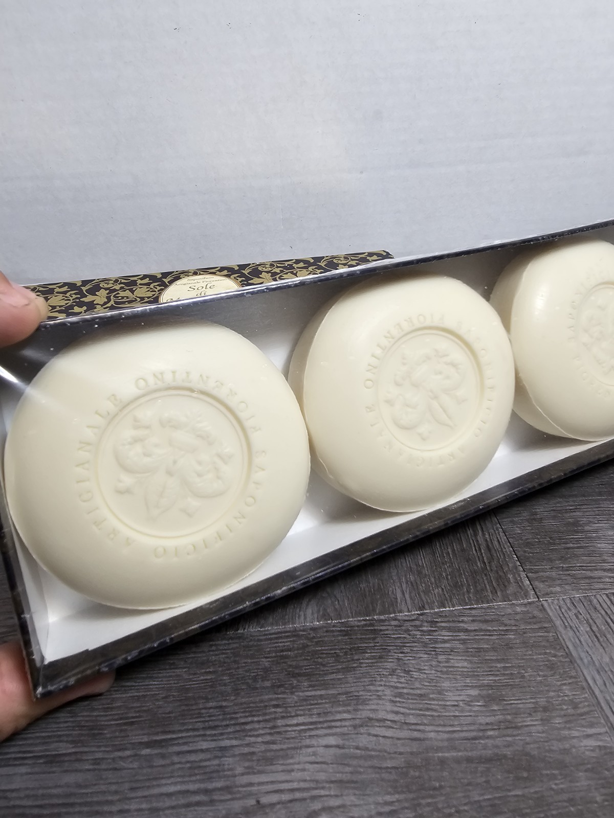 Saponificio Artigianale Fiorentino Sole di Mezzanotte Bar Soap 5.29oz x3 Italy
