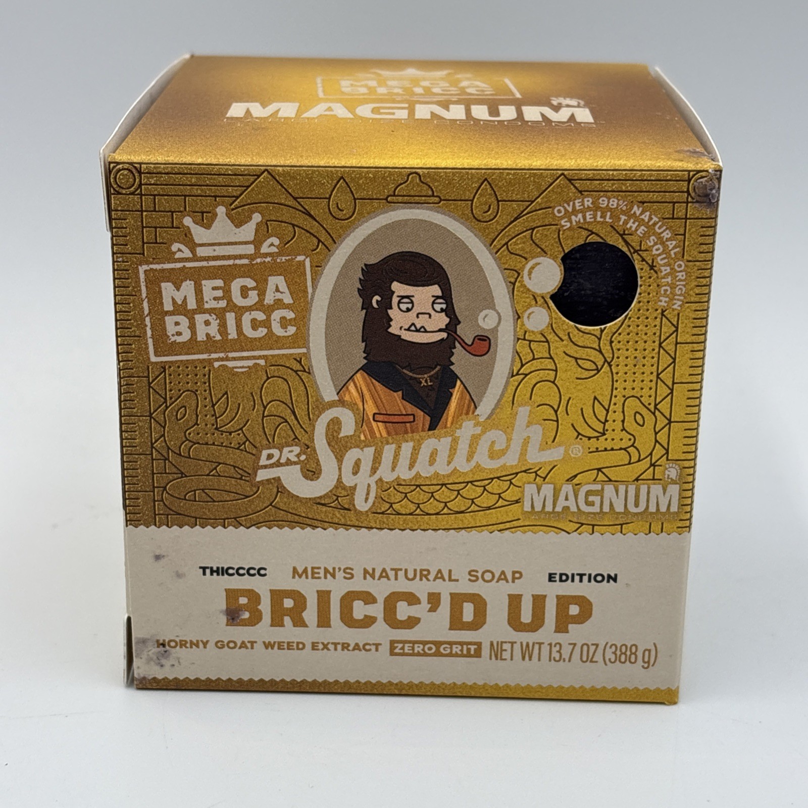 Dr Squatch Magnum Mega Bricc Bricc’d Up Men’s Natural Soap Limited Edition NEW