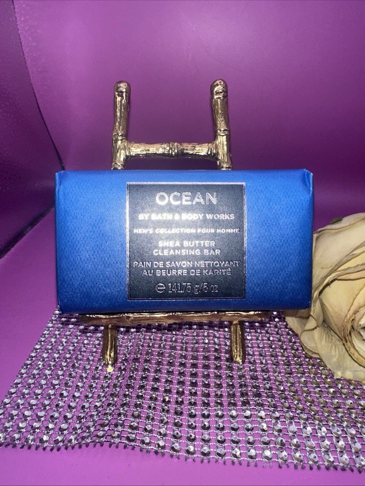 New Bath &!Body Works Men’s Collection Ocean 🌊 Shea Butter Cleansing Bar 🧼