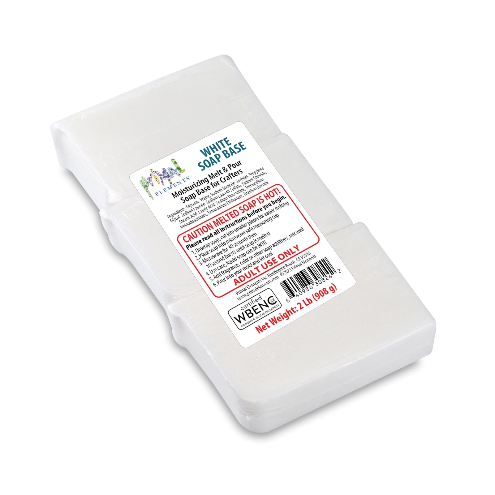 White Soap Base – Moisturizing Melt and Pour Glycerin Soap Base for Crafting …