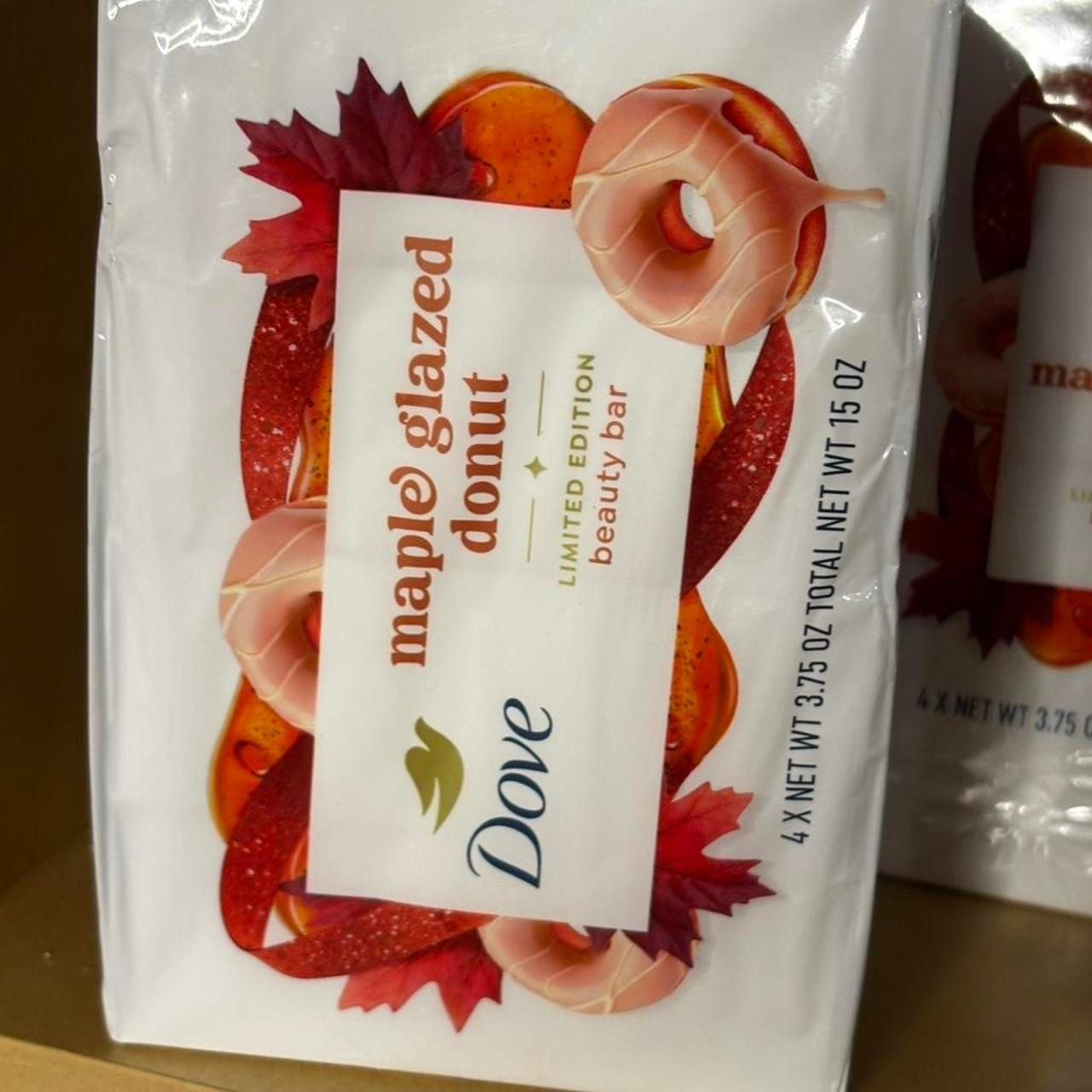 Dove Maple Glazed Donut Limited Edition Beauty Bar 4-Pack