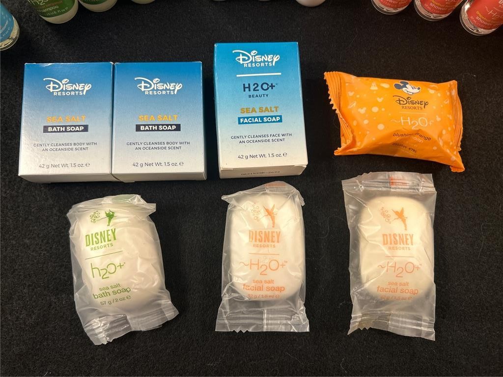 LOT Disney H2O+ Beauty Shampoo Conditioner Body Face Soap Lotion Sea Salt Marine