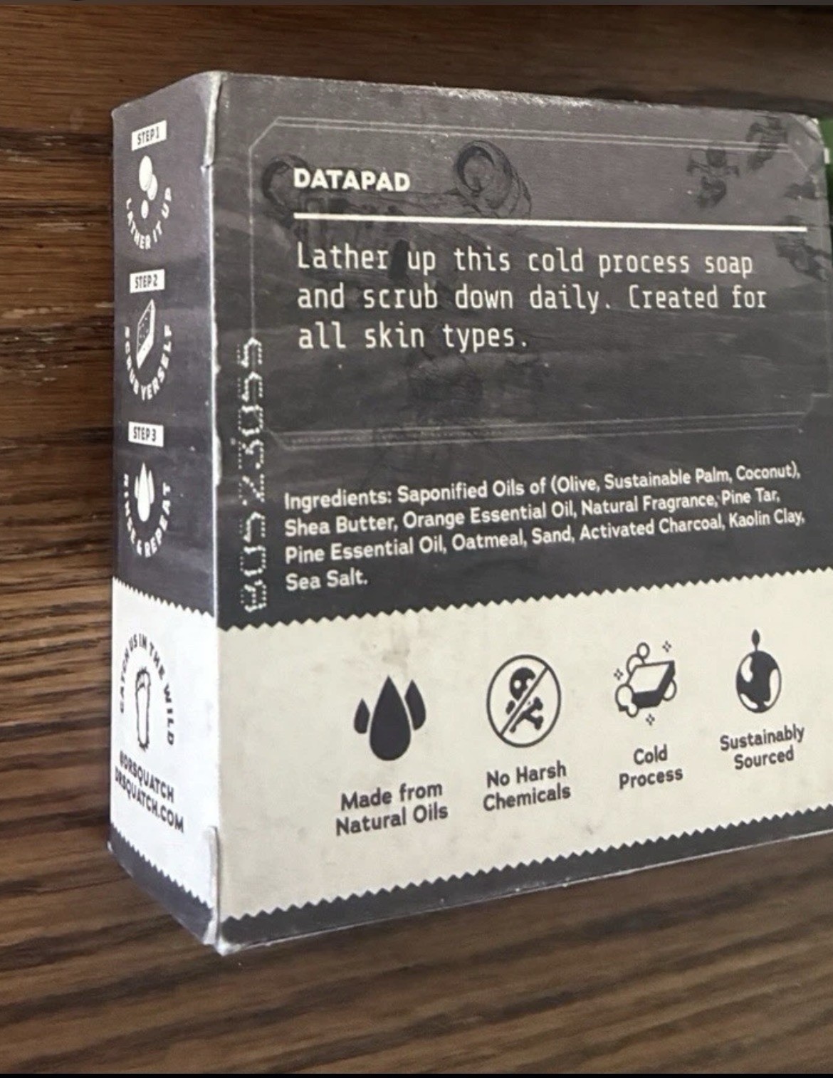 Dr Squatch Star Wars the Mandalorian Beskar Tar Force Fresh Scent soap