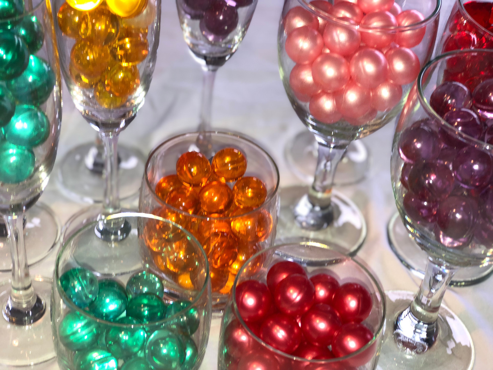 Mixed colours Circular 3.9g Bath Oil Beads Floral Fragrance Bath Pearls
