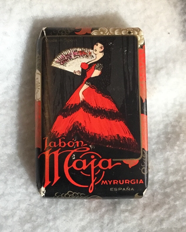 Mexican Jabon Maja Myrurgia 1/2 Oz Bar Soap In Original Package