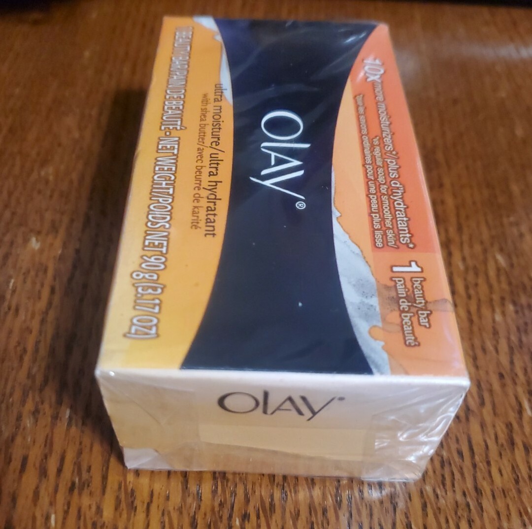 Olay Ultra Moisture Bar Soap Shea Butter 3.17oz 90g Healthy Soft Smooth Skin