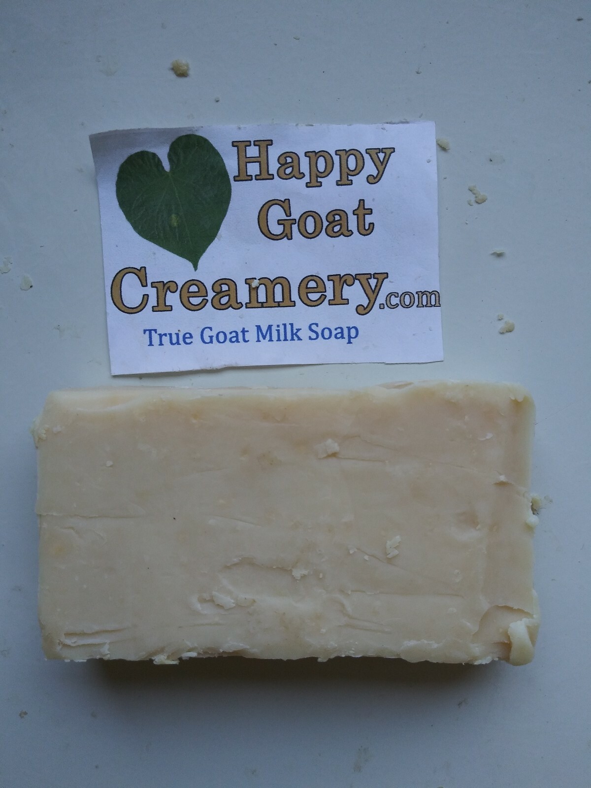 10 BARS UNSCENTED GOAT MILK SOAP BASIC BAR HAPPY GOAT CREAMERY CHEAP CLESN