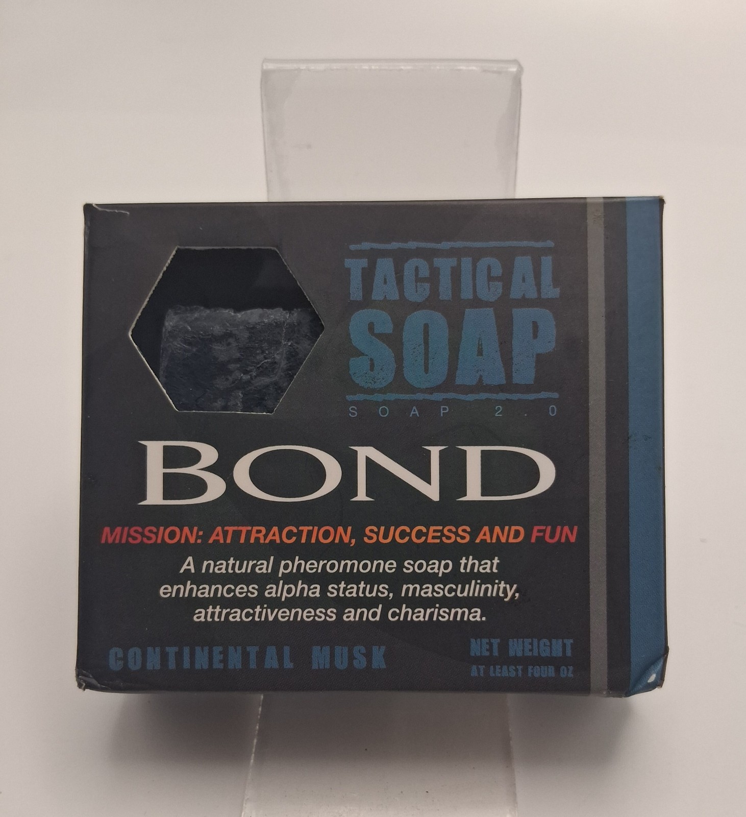 Grondyke Soap Bond Pheromone Tactical Soap Continental Musk 4oz (NEW)