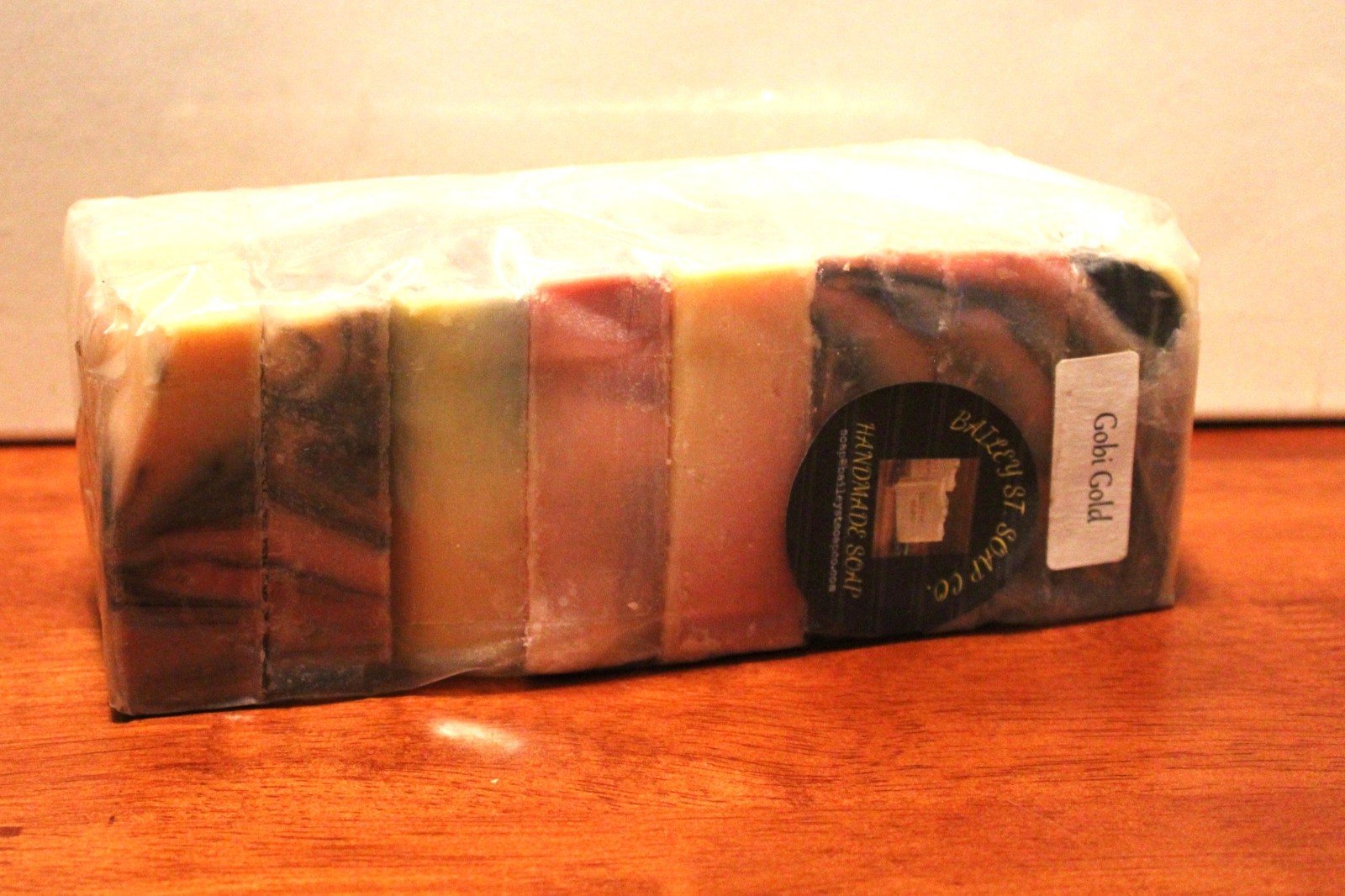 Gobi Gold Handmade soap loaf precut 8 Bars-Free Shipping