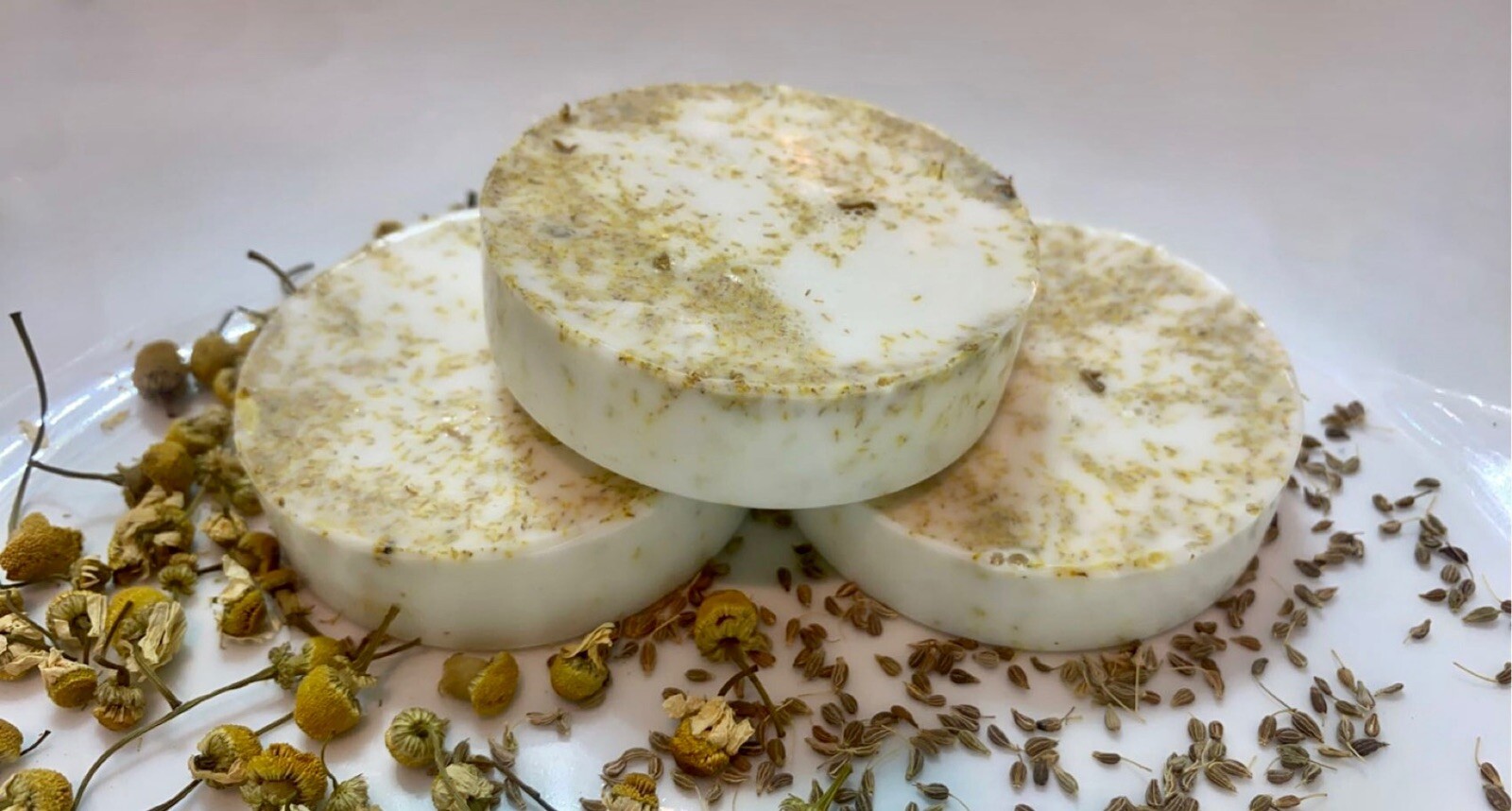 All Natural Handmade Soap With Chamomile & Anise