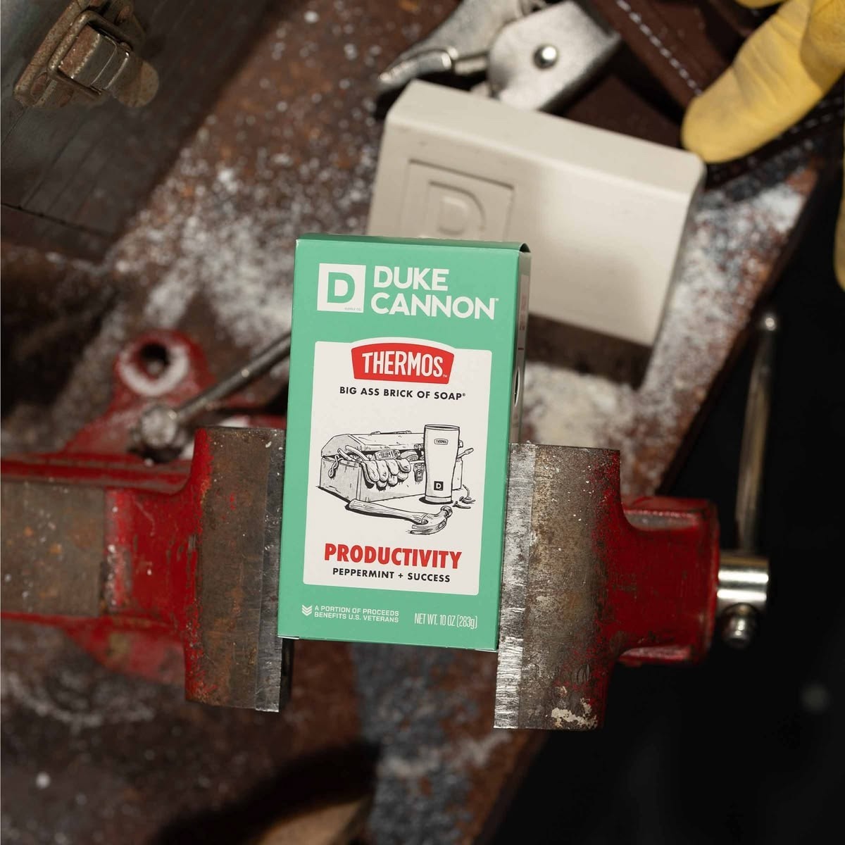 Duke Cannon Thermos™ Big Ass Brick Soap Productivity Peppermint Lot 2Benefit Vet