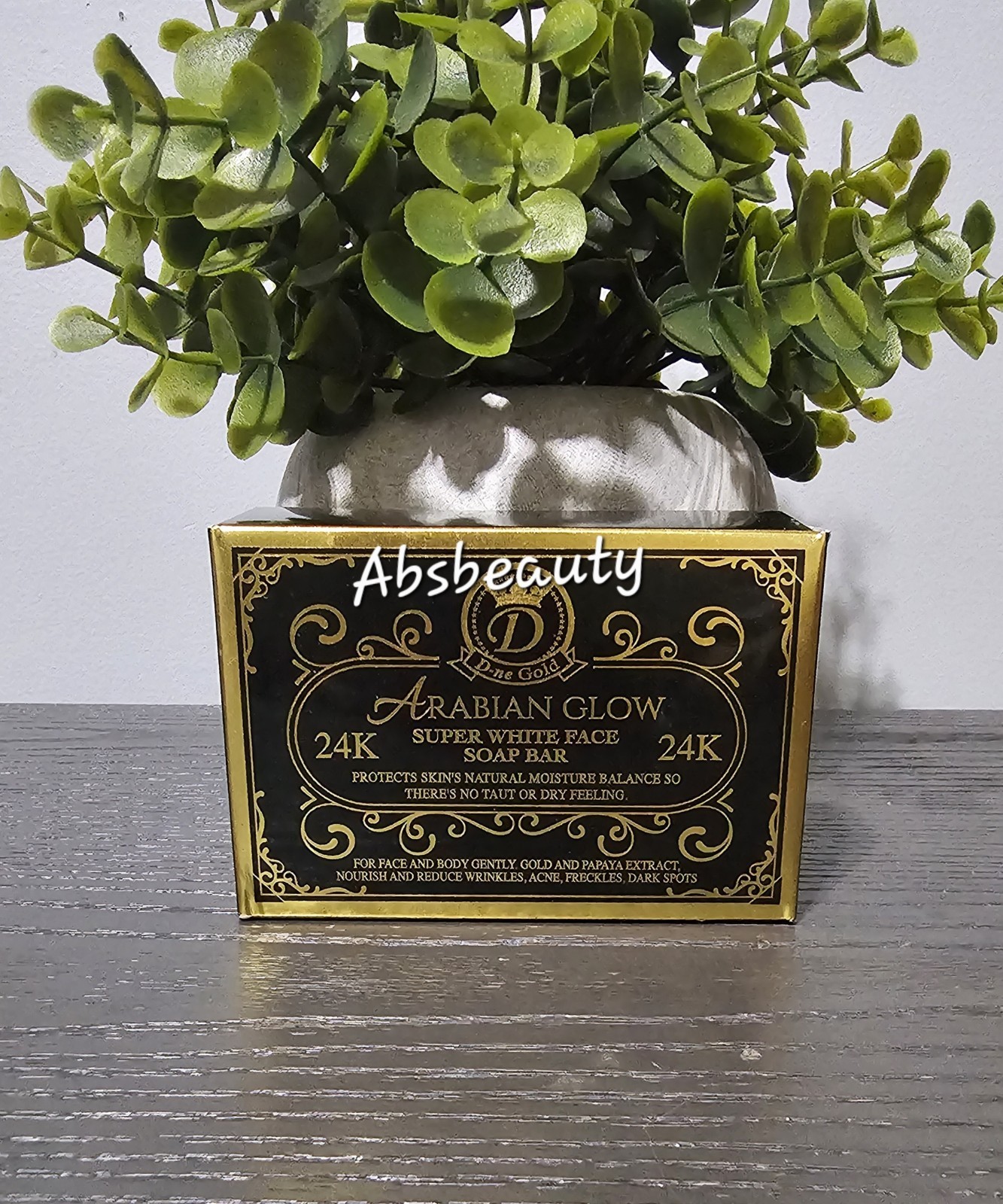 Arabian Glow 24k Super White Face & Body Bar Soap 150g ✨️👌💯, 1pc