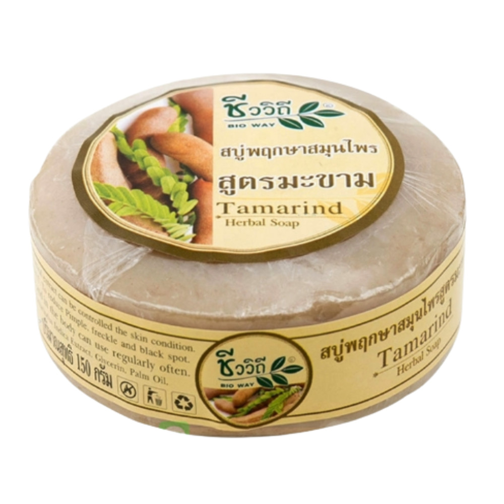 Bio Way Raw Flora Herbal Soap Tamarind Formula 150 g.
