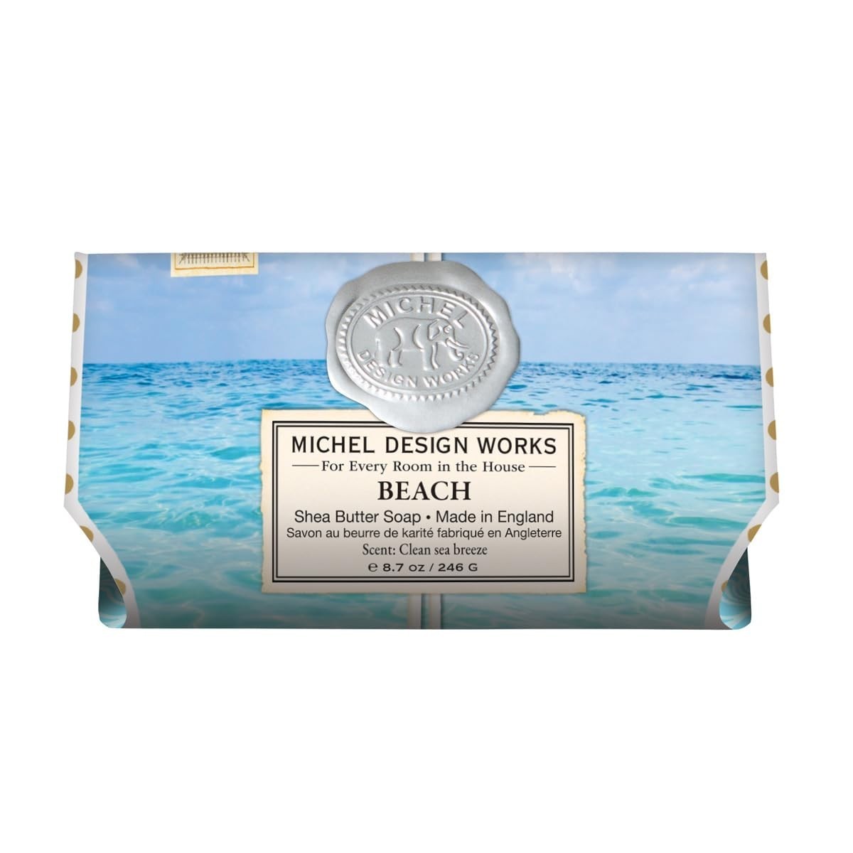 MICHEL DESIGN WORKS 8.7 OZ. BEACH SOAP BAR
