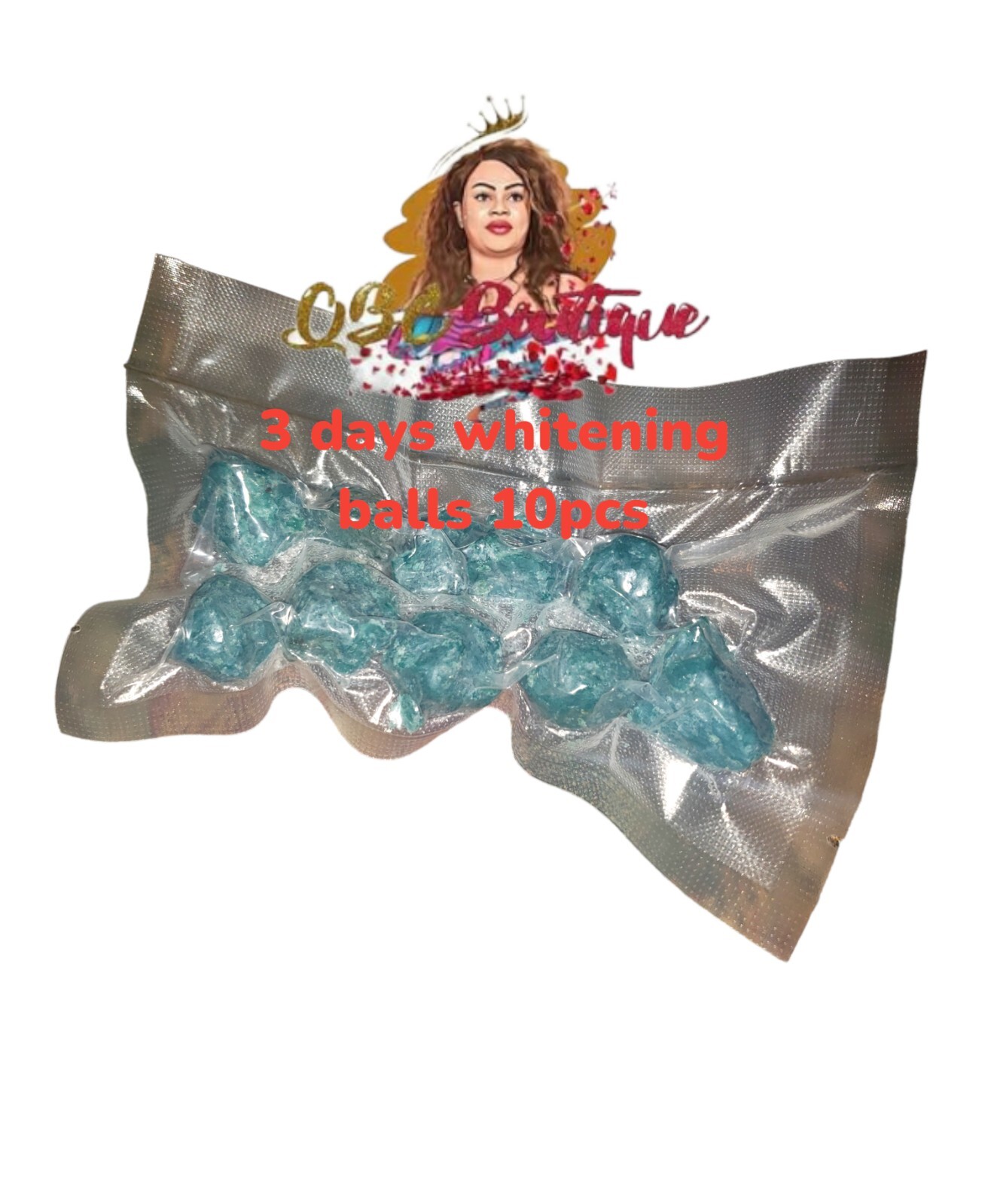 3 Days whitening Soap Balls 1pack OF 10 Pieces (100% ORIGINAL)