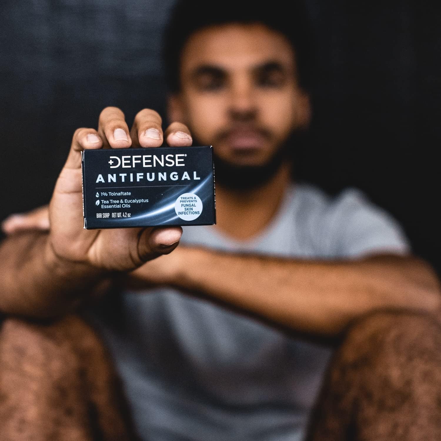 Defense Antifungal Bar Soap – 4.2oz Medicated Treatment for Jock Itch & Ringworm