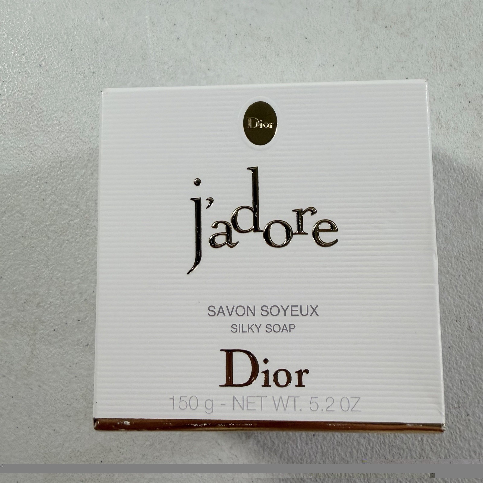 J’adore by Christian Dior 5.2 oz Silky Soap for Women New Sealed In Open Box