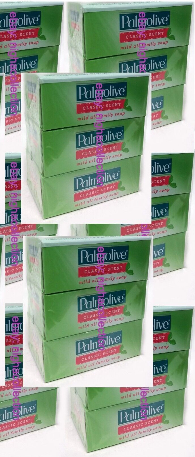 (LOT 8 x 3 Bars ) Palmolive Classic Scent All Family Soap 3.2 oz Each Bar SEALED