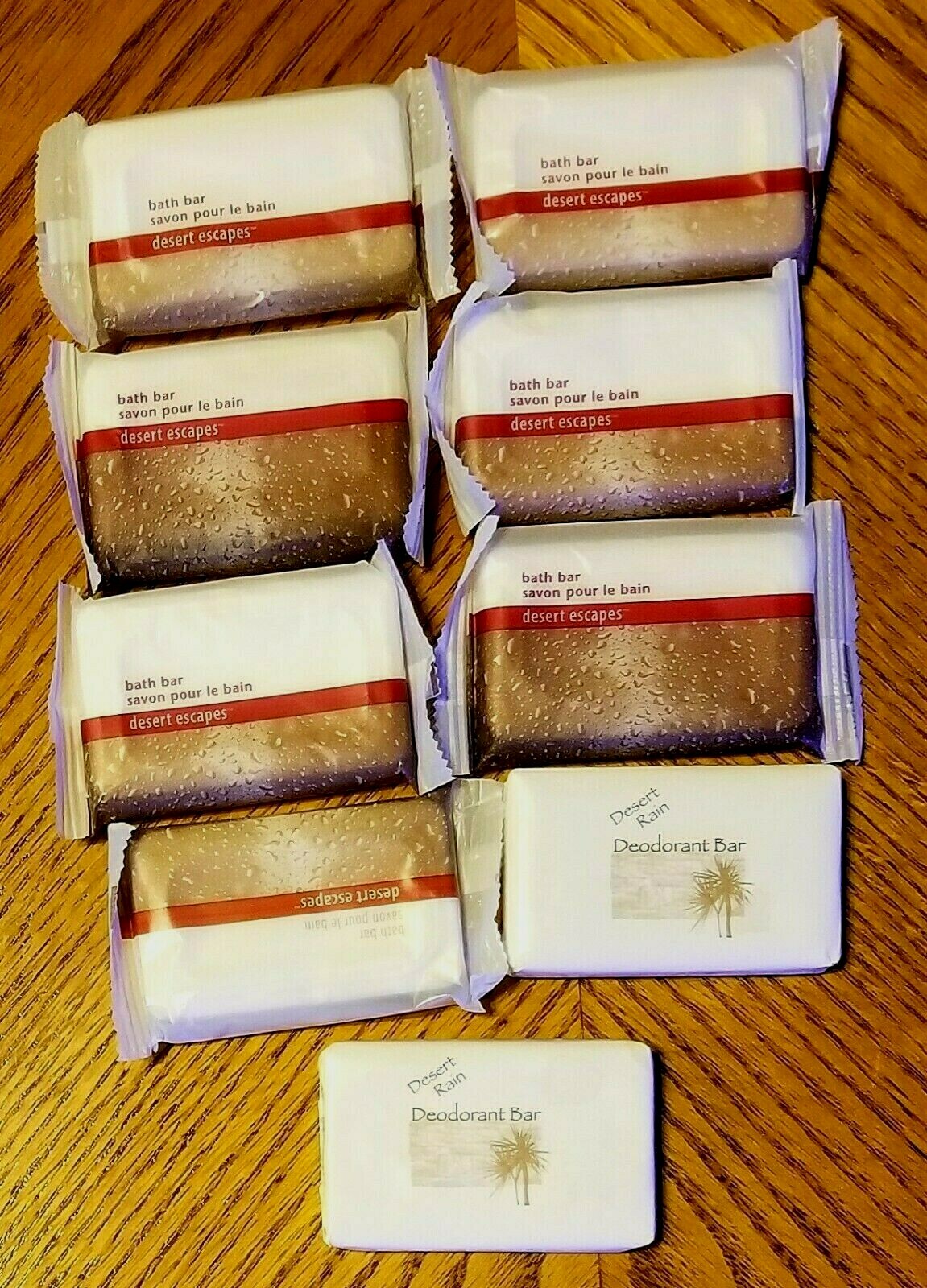 Lot of 9 Soaps Desert Escapes & Desert Rain Cleansing Bars 1.5 Ounces Each NIP