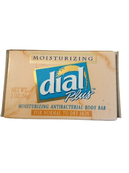 Dial Plus Moisturizing Bar Soap Normal to Dry Skin 2 Oz Sample Size Vintage