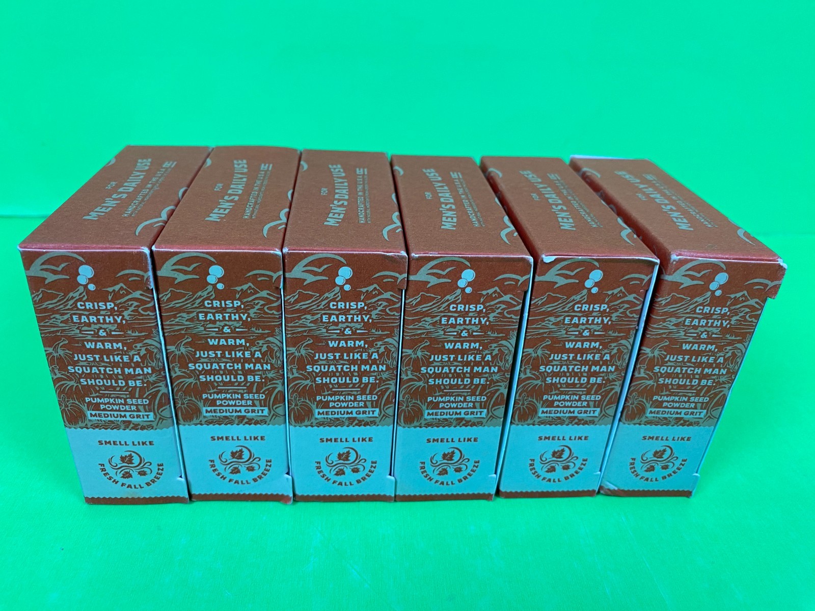 L@@K NEW 6 BARS DR SQUATCH LIMITED EDITION DRUNK’N PUMPKIN SOAP DRUNKIN SPICE