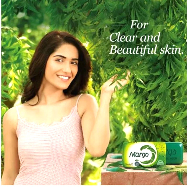 Margo Original Soap Goodness 1000 Neem Leaves 100g x 3 Skin Vitamin E Herbal
