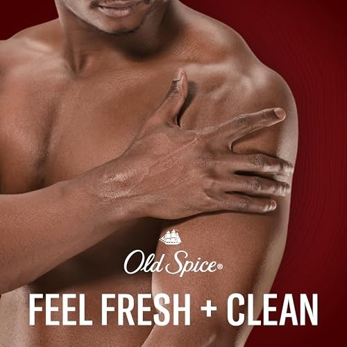 Old Spice Bar Soap for Men, Refreshing Clean to Wash Away Dirt & Odor, Cleansing