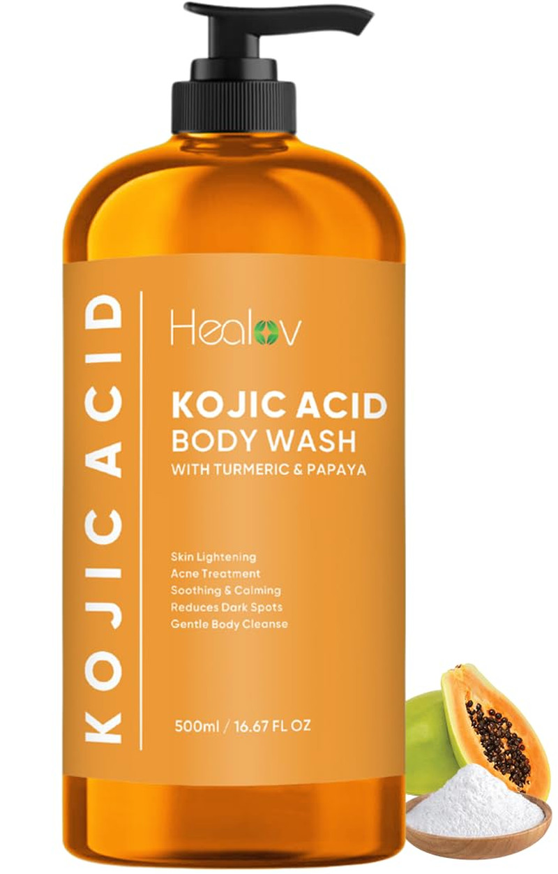 Kojic Acid Soap for Hyperpigmentation – Skin Brightening Kojic Papaya Body Wash