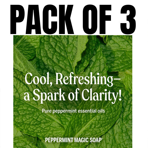 Dr. Bronner’s Pure-Castile Magic Liquid Soap – 32 fl. oz (Pack of 3)