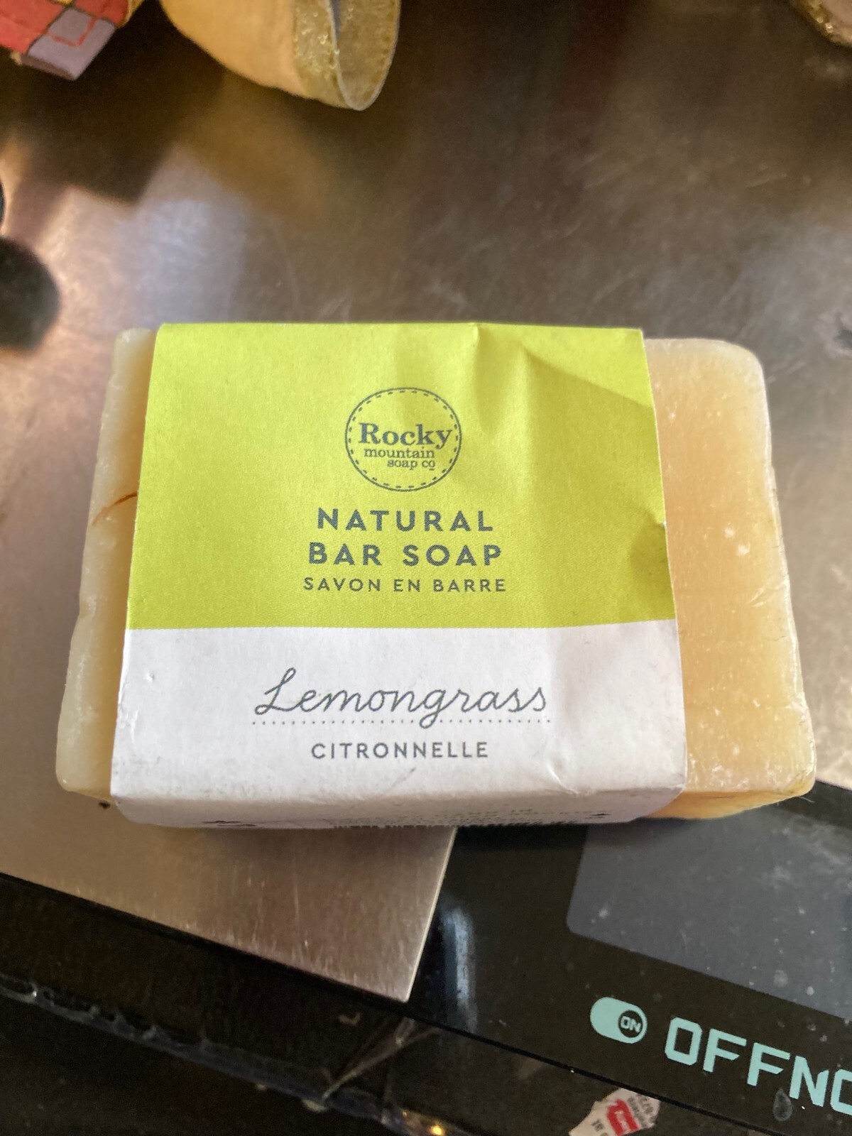 Rocky Mountain Soap Co. Lemongrass Natural Bar Soap