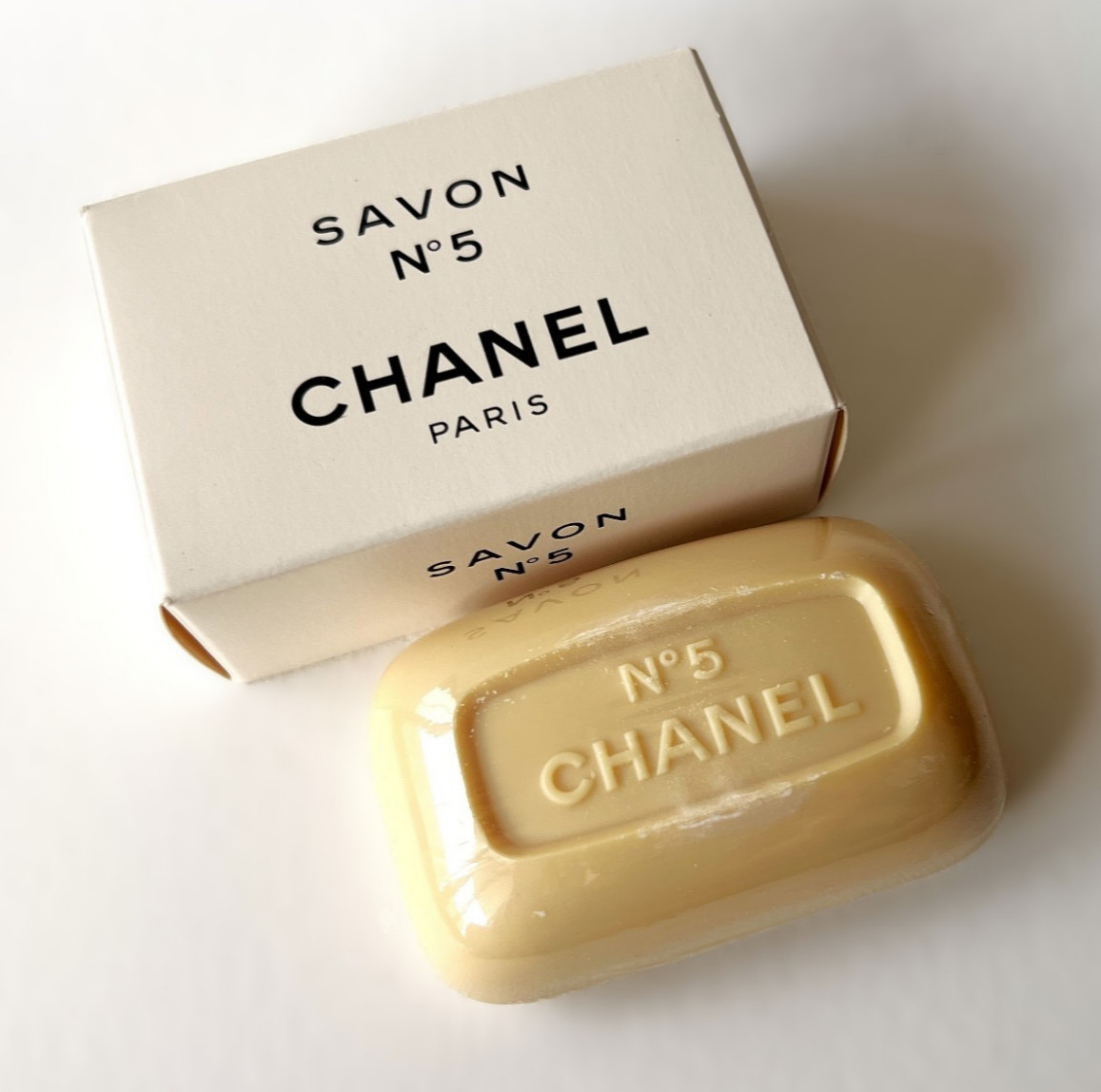 CHANEL No 5 Bath Soap (75 g) New with Box Savon Vintage 1980s