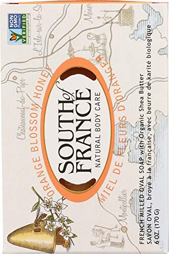 South Of France Orange Blossom Natural Body Care 6 Ounce Skin Cleaning Agent