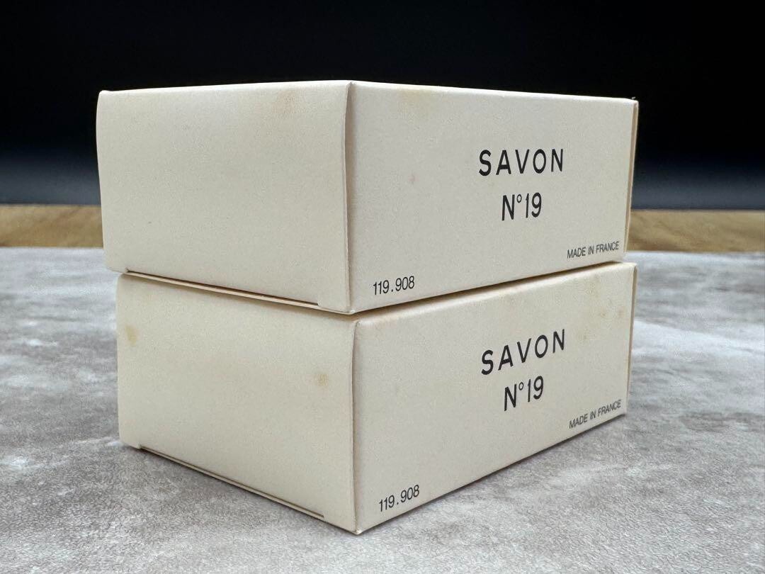 CHANEL Savon N°19 75g 2 pieces body soap+EDT Brand new, unused, ships from Japan