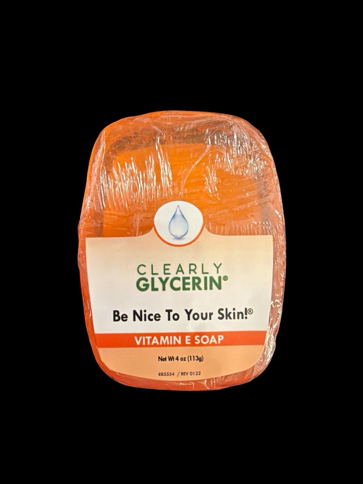 Lot Of 4 Clearly Glycerin Body Bar Soap Set 4oz Aloe Vera Vitamin E Honeysuckle