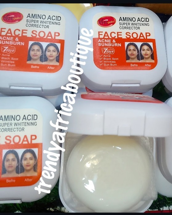 X 1 Soap Veetgold Amino Acid Whitening Corrector Face Soap. Acne & Sunburn X 1