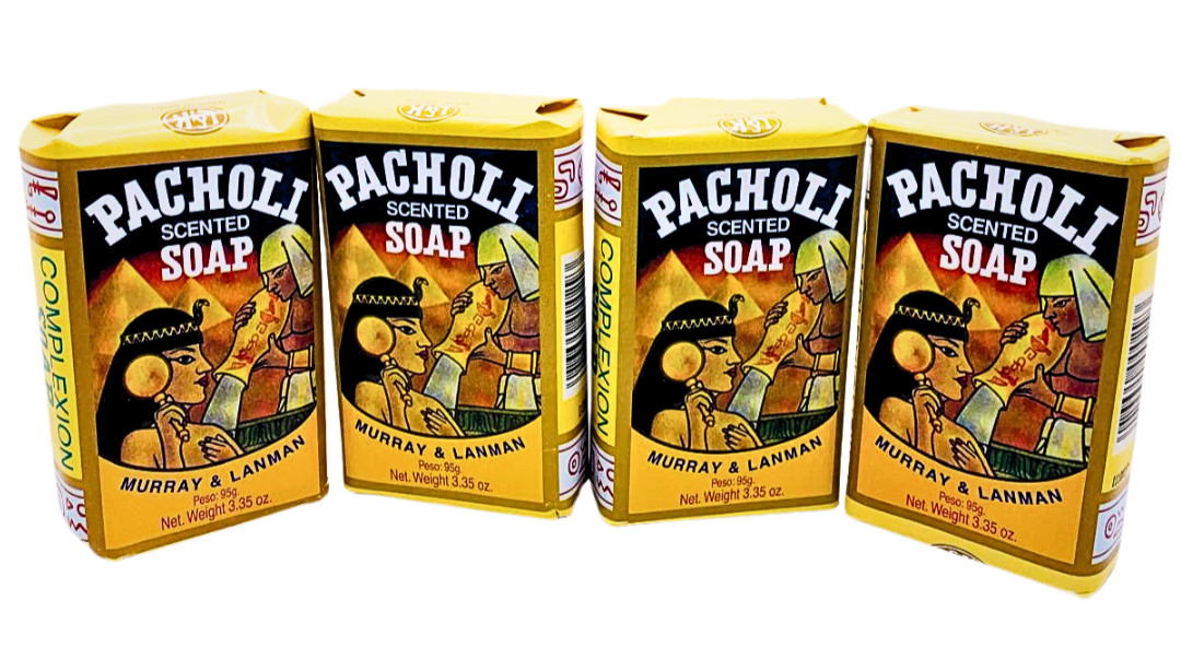 Murray & Lanman Pacholi Patchouli Scented Bar Soap 3.35 oz – Pack of 4